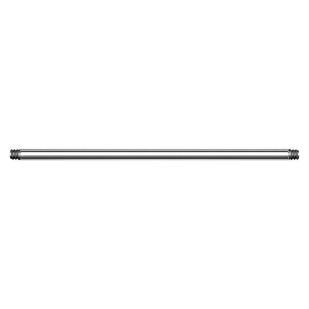 Taffstyle Piercing-Set Piercing Ersatz Stab Chirurgenstahl Außengewinde Silber 1,6mm x 14mm (Hufeisen Bauchnabel Intim Barbell Bauchnabel Ohr Industrial Tragus), Ersatzkugel Kugel Ersatzteil für Nasenpiercing Septum Ohrpiercing