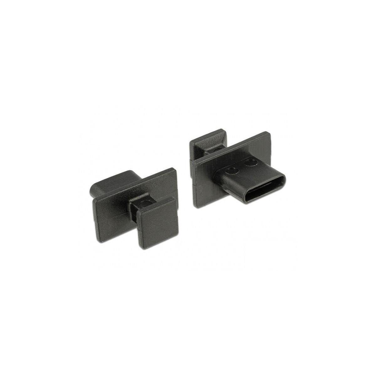 Delock Kabelverbinder-Sortiment Delock Staubschutz für USB Type-C™ Buchse mit großem...