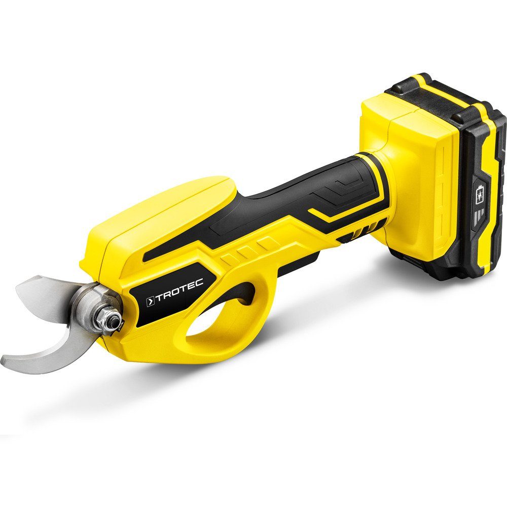 TROTEC Gartenschere Akku-Gartenschere PGSS 15-20V Hartholz bis 15 mm/Weichholz bis 28 mm