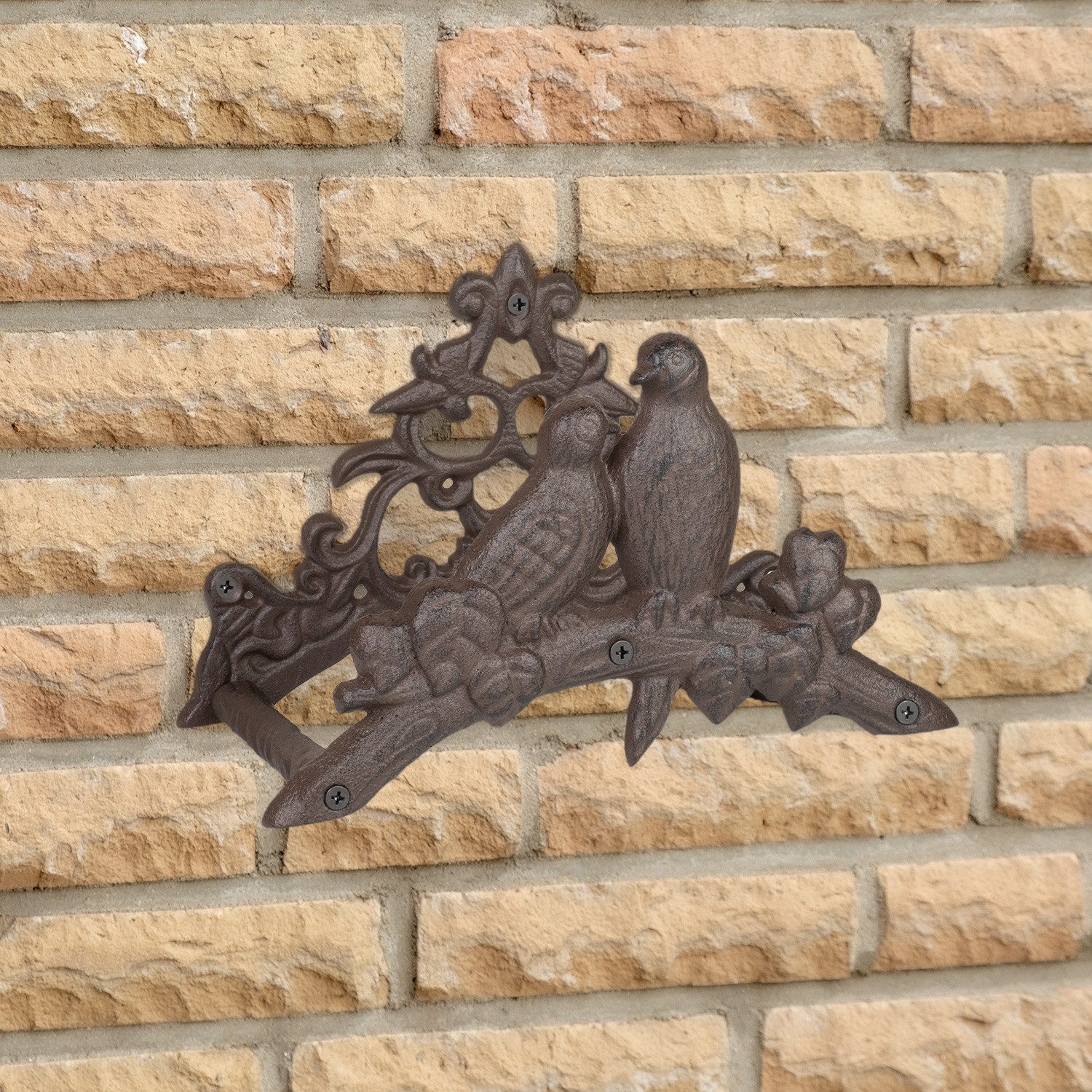 Moritz Wandschlauchhalter Vogel Paar, (Garten Wasserhahn), Bewässerung