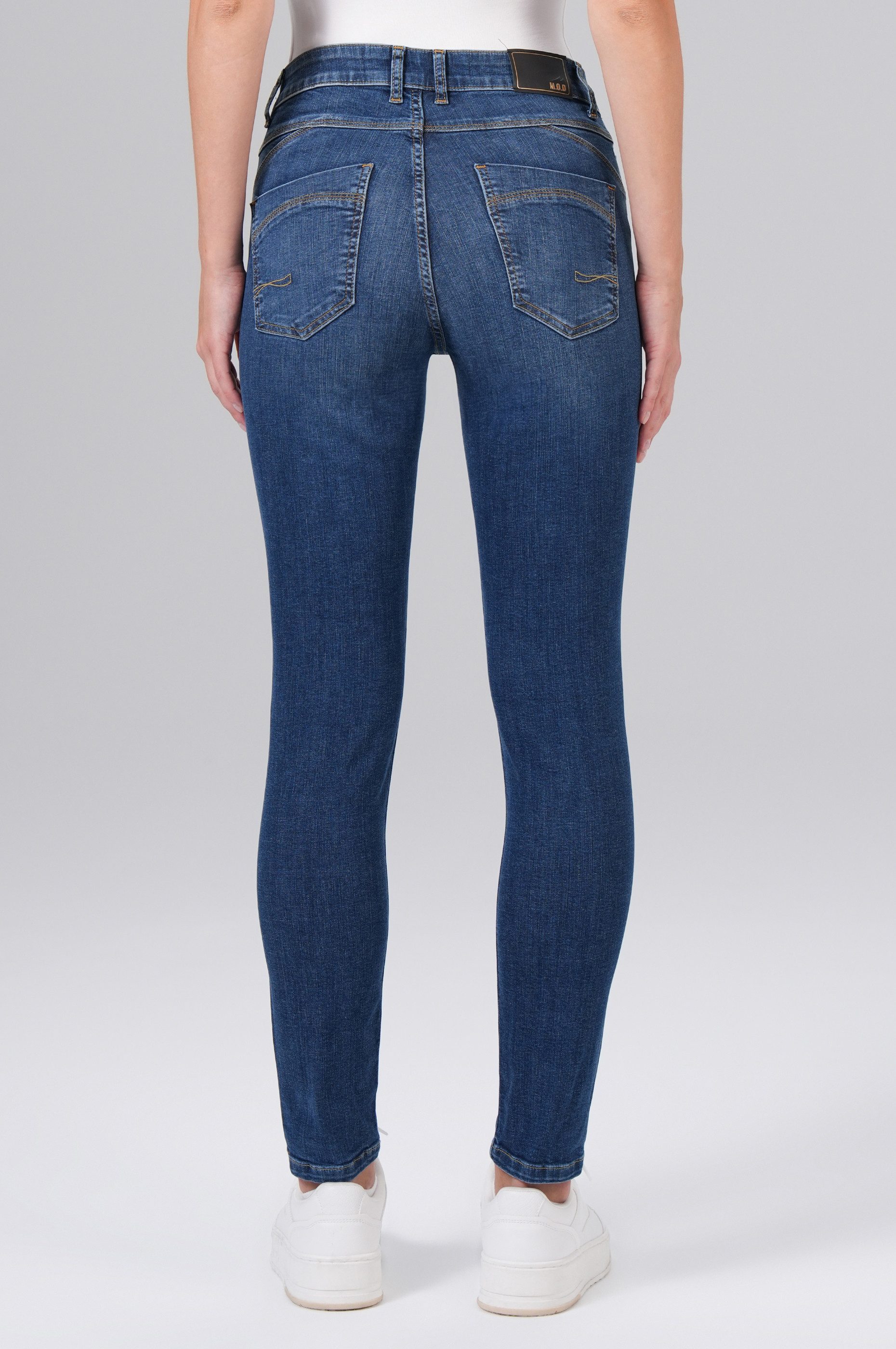 Miracle of Denim Stretch-Jeans MOD JEANS SUZY mid blue NOS-2212.877
