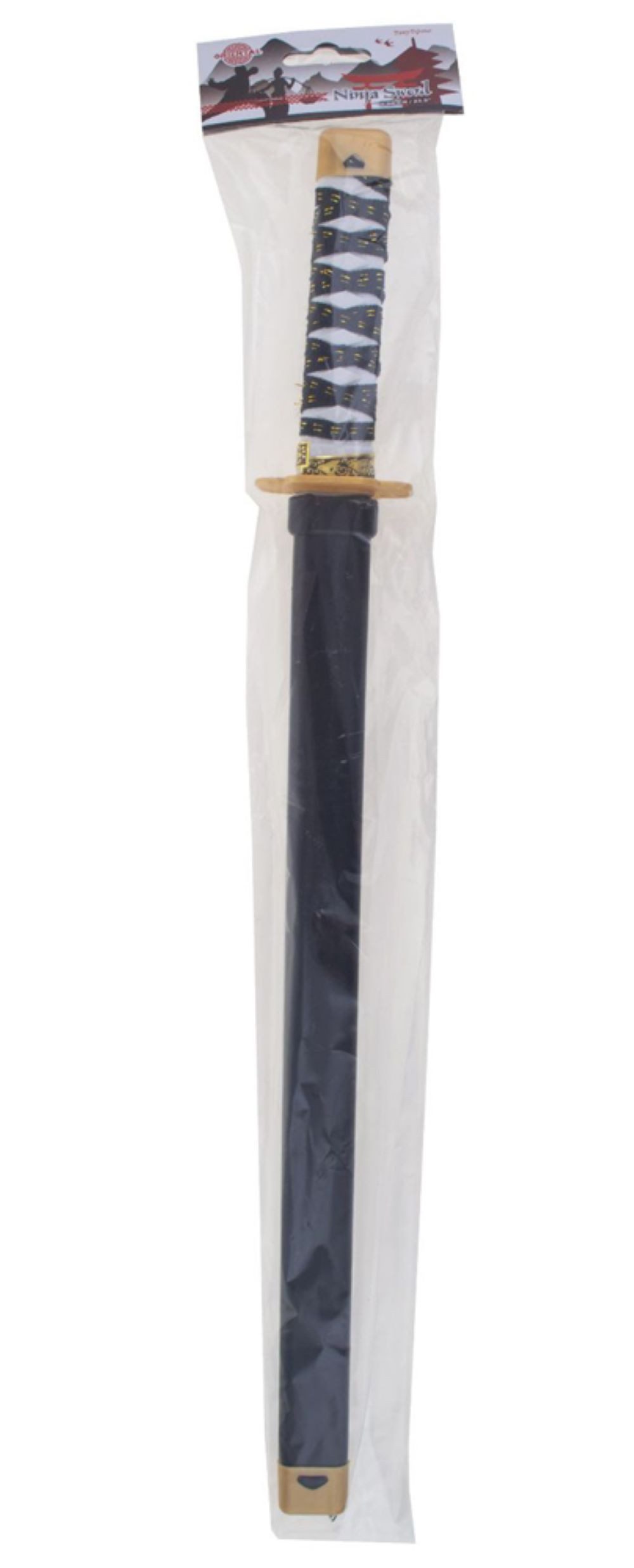 Funny Fashion Blaster Ninja Schwert und Scheide zum Kostüm, 60 cm