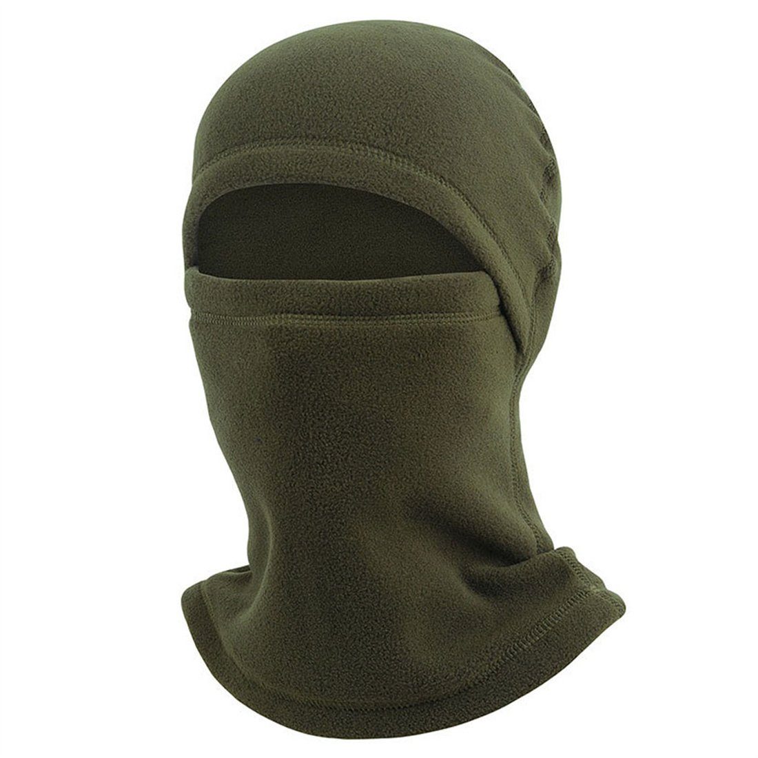 DÖRÖY Sturmhaube Winter Reiten Warme Maske,Multifunktionale Coldproof Ski Kopfbedeckung grün