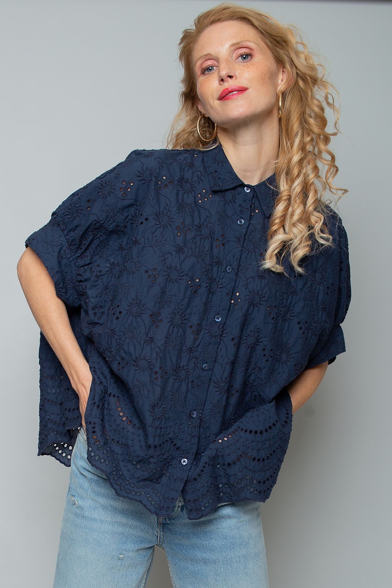 Emily Van Den Bergh Langarmbluse