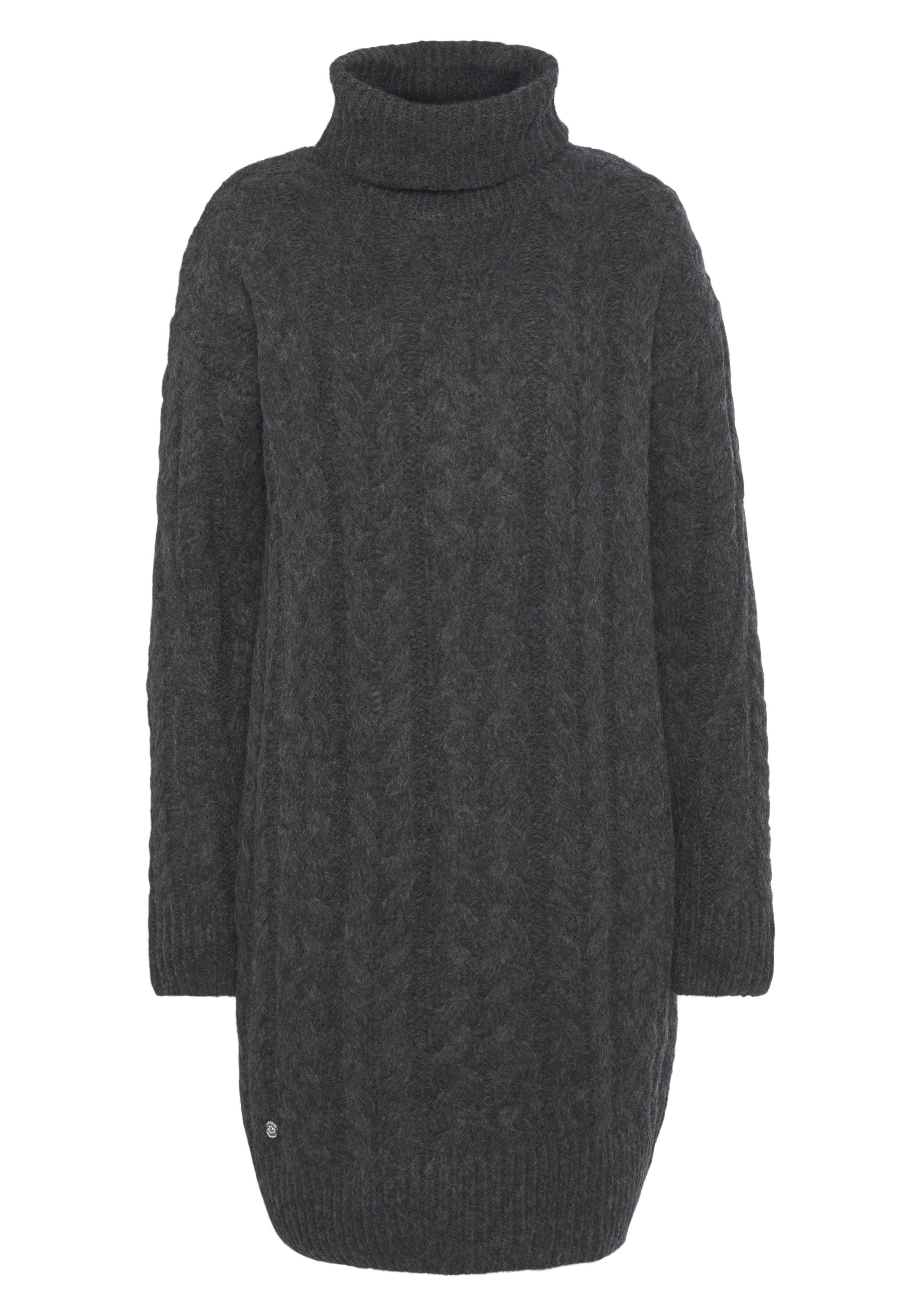 Strickkleid JANNA grey Ragwear dark Kleid
