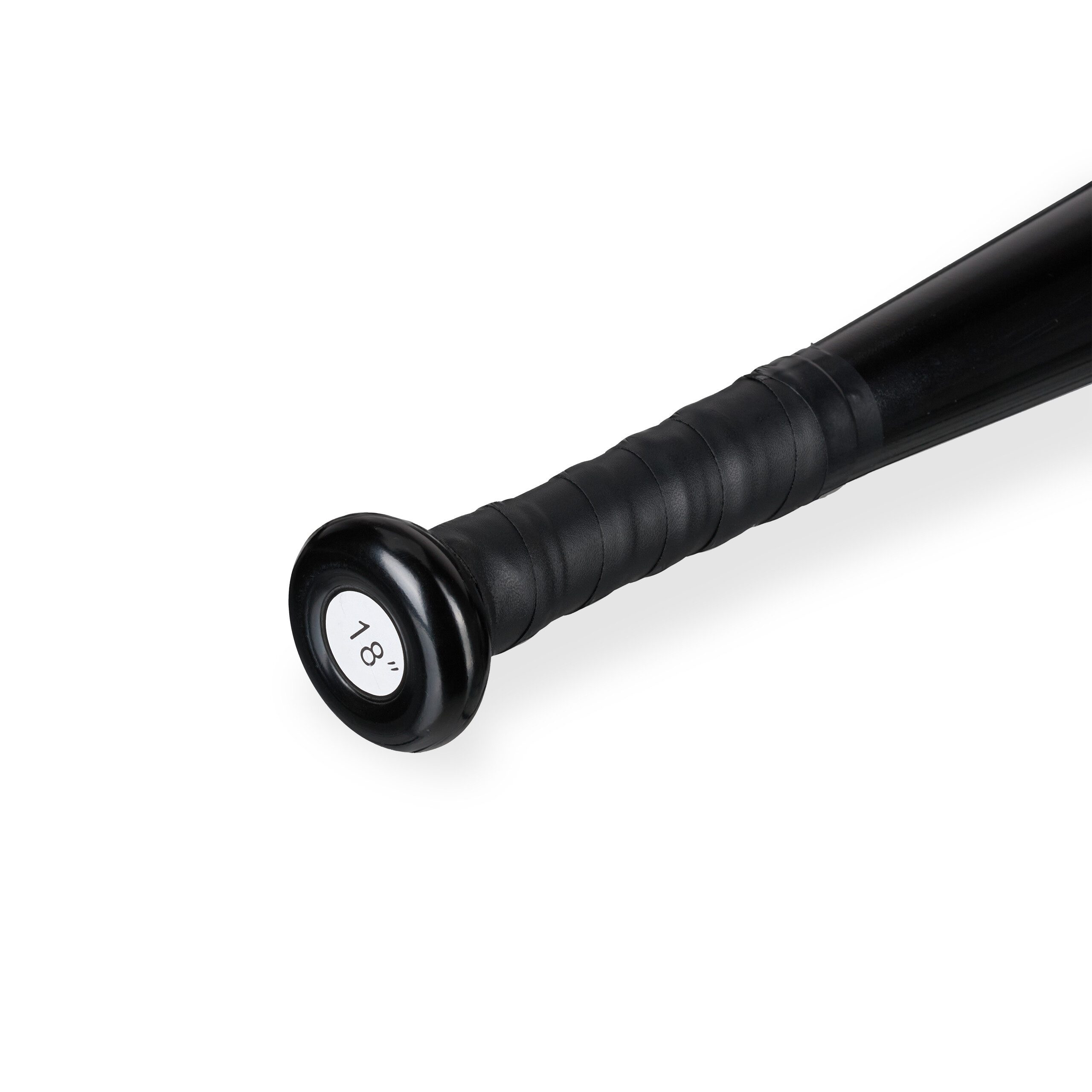 relaxdays Baseballschläger 18" Aluminium, Aluminium, 5 ", (1 St), schwarz