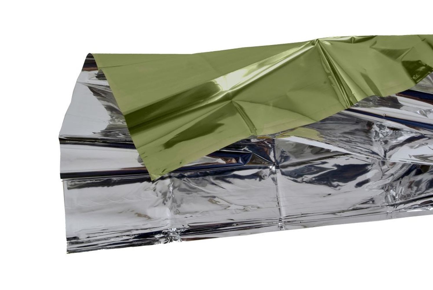 Erste-Hilfe-Set Survivaldecke Oliv/Silber XL