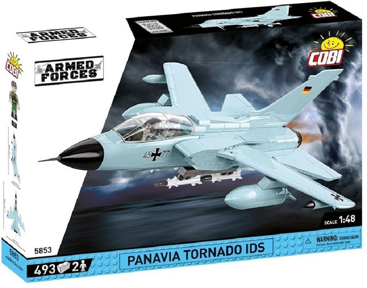 COBI COBI Armed Forces 5853 - Panavia Tornado IDS (Germany), Klemmbausteine Konstruktions-Spielset