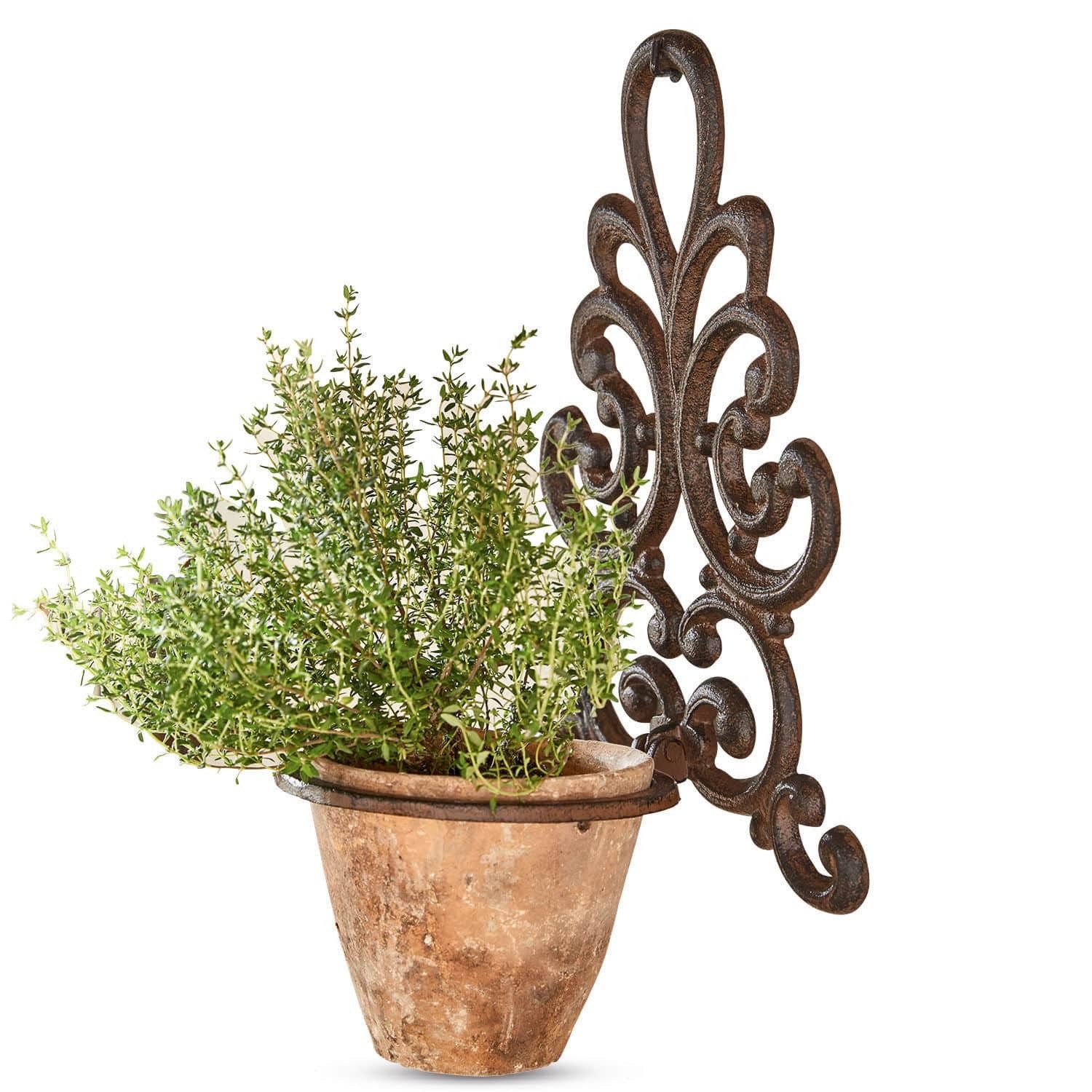 Mirabeau Übertopf Pflanztopfhalter Cecile antikbraun günstig online kaufen