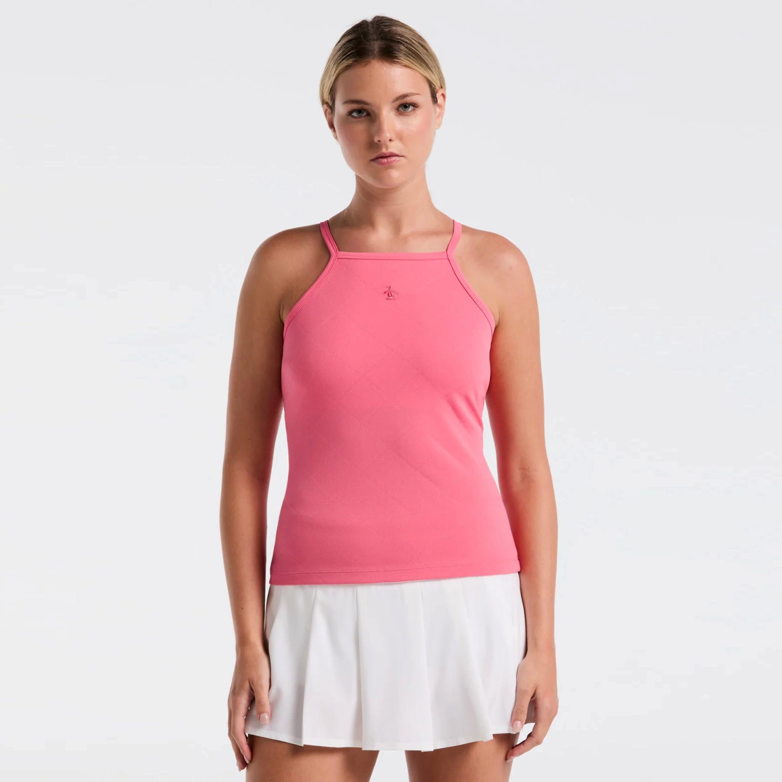 Original Penguin Tanktop Grid Jacquard