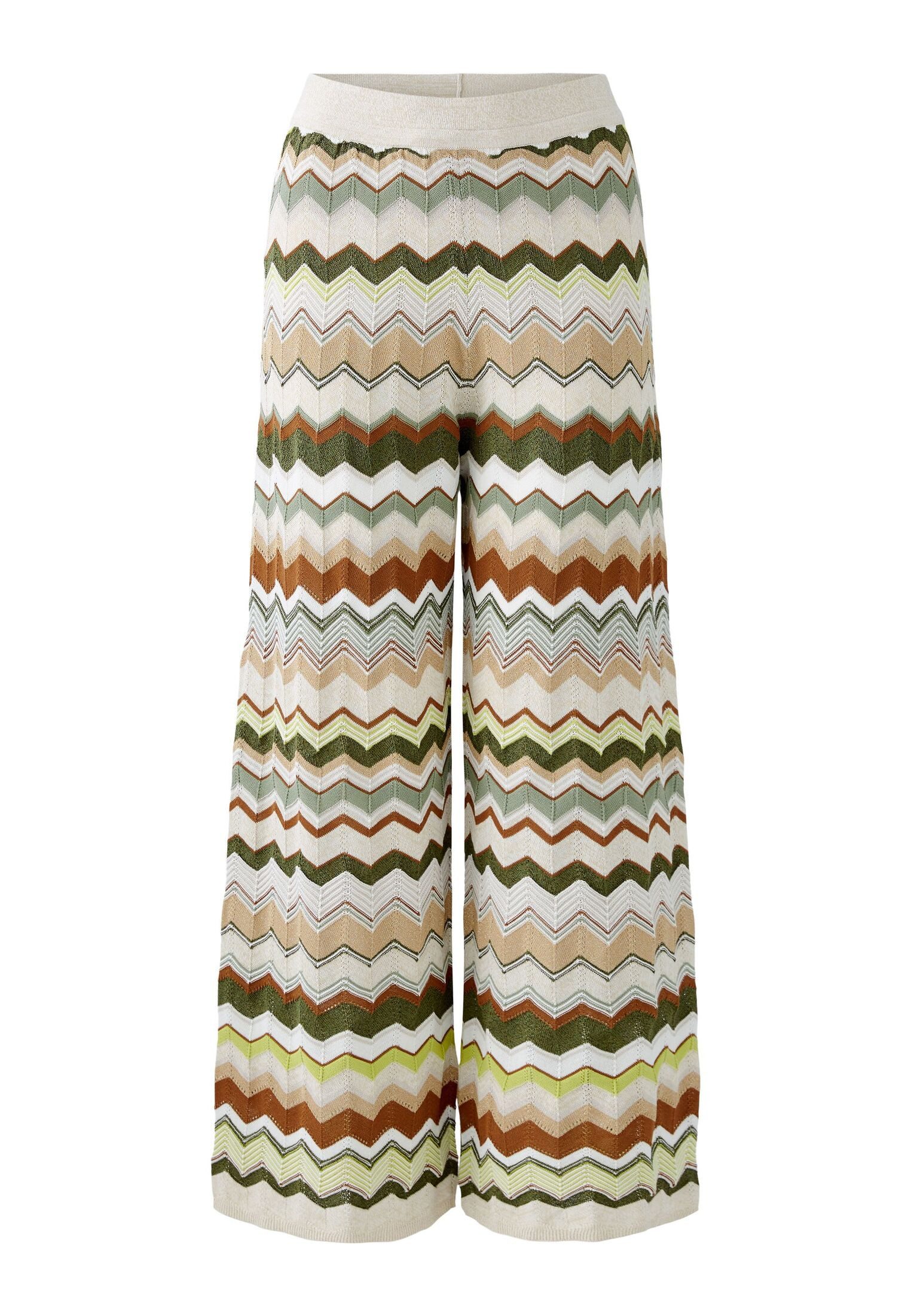 Oui Stoffhose Strickhose Baumwoll- Viskosemischung mit günstig online kaufen