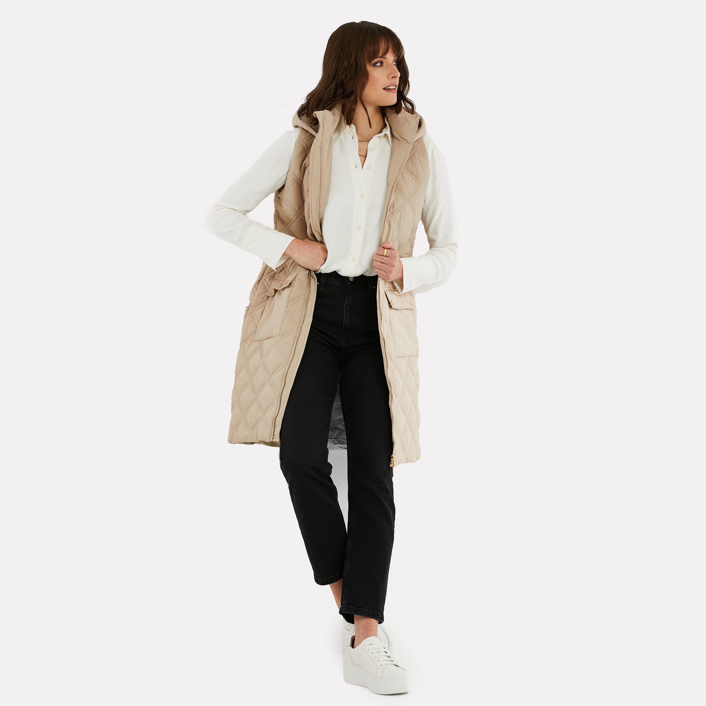 Threadbare Softshellweste (1-tlg) im Steppdesign günstig online kaufen