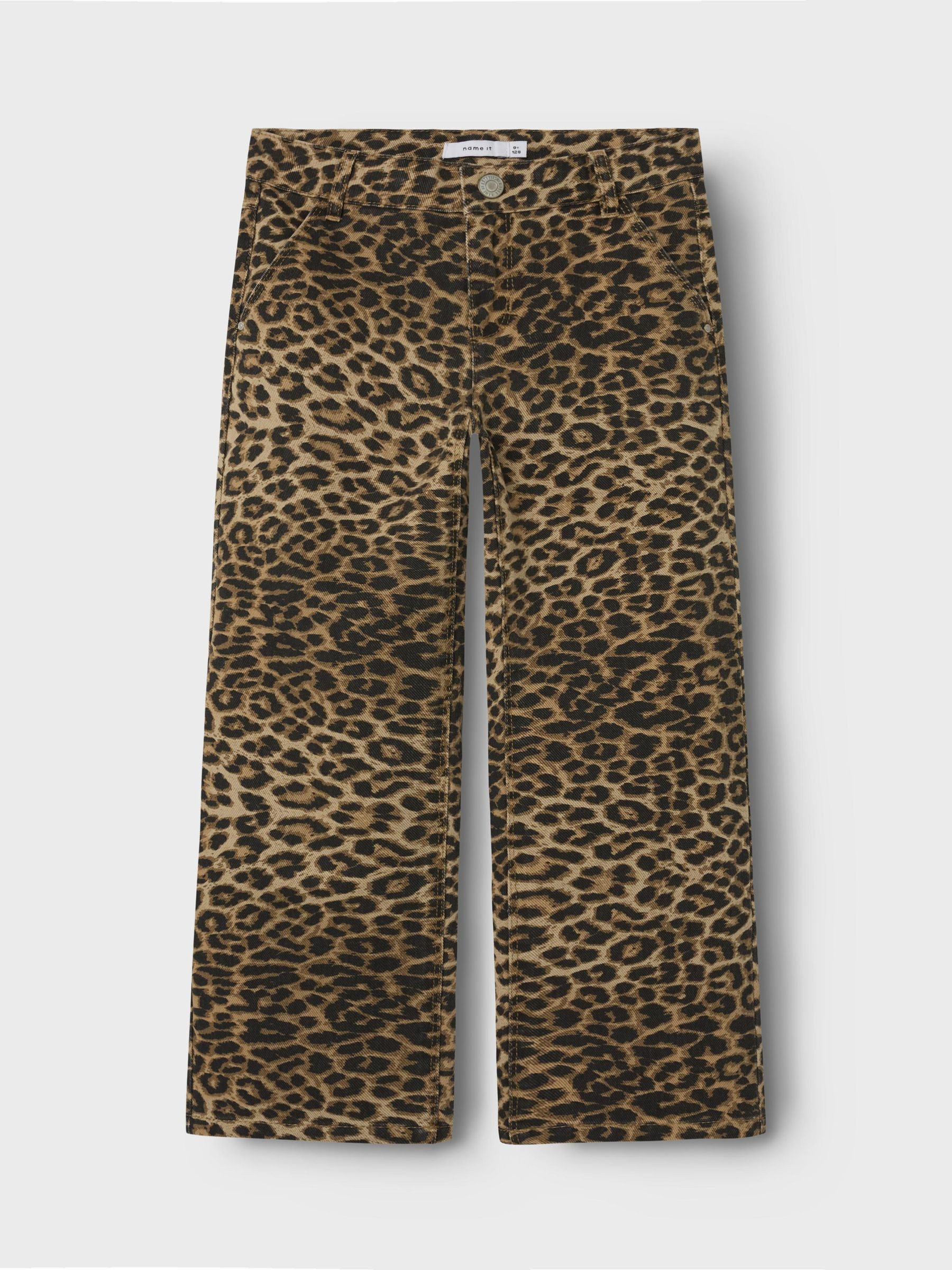 Bootcuthose NKFROSE WIDE TWI PANTS 4444-TD NOOS