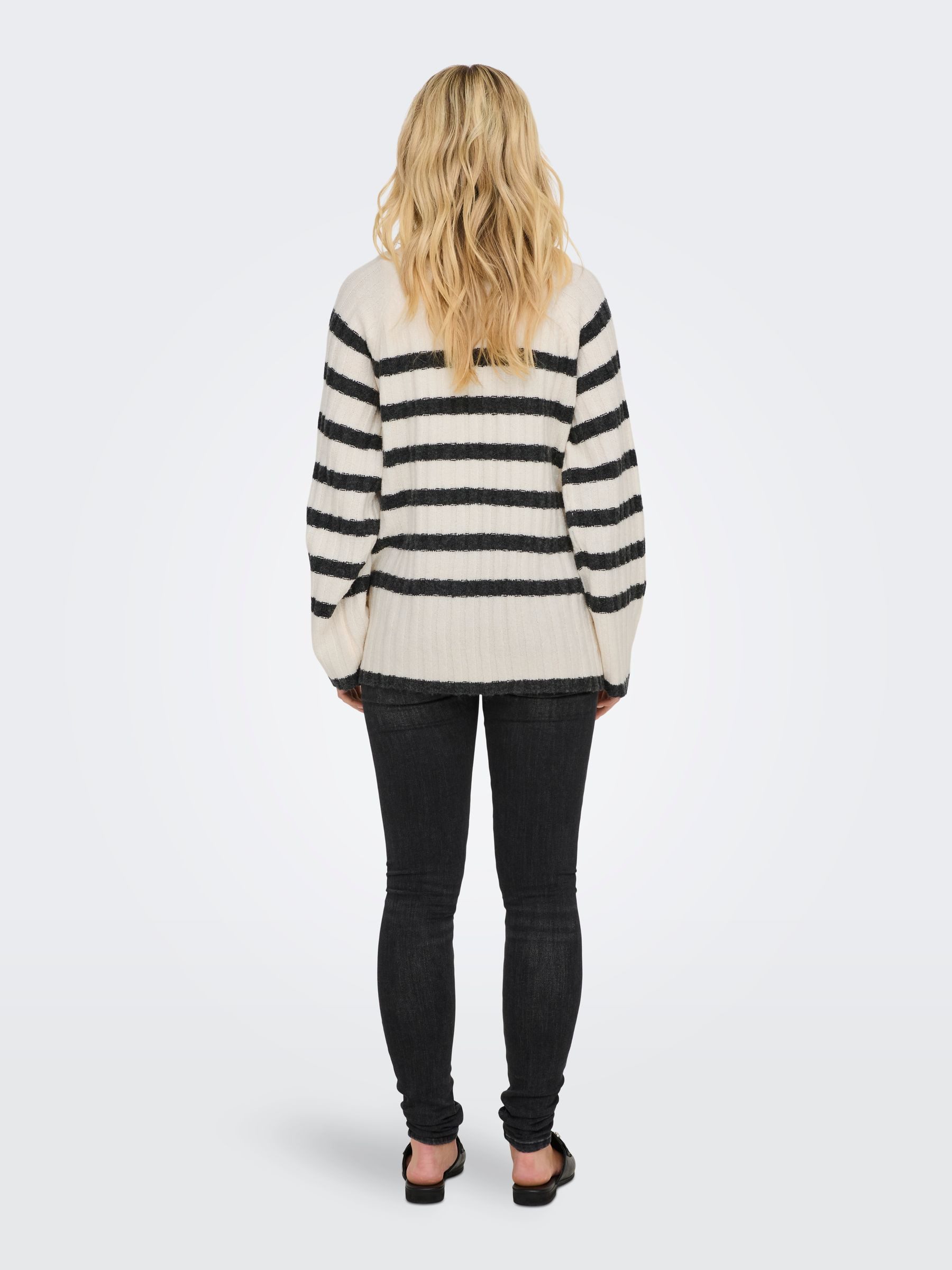 JACQUELINE de YONG Strickpullover Knit it Rollkragen Langarm Lang JDYMILEY günstig online kaufen