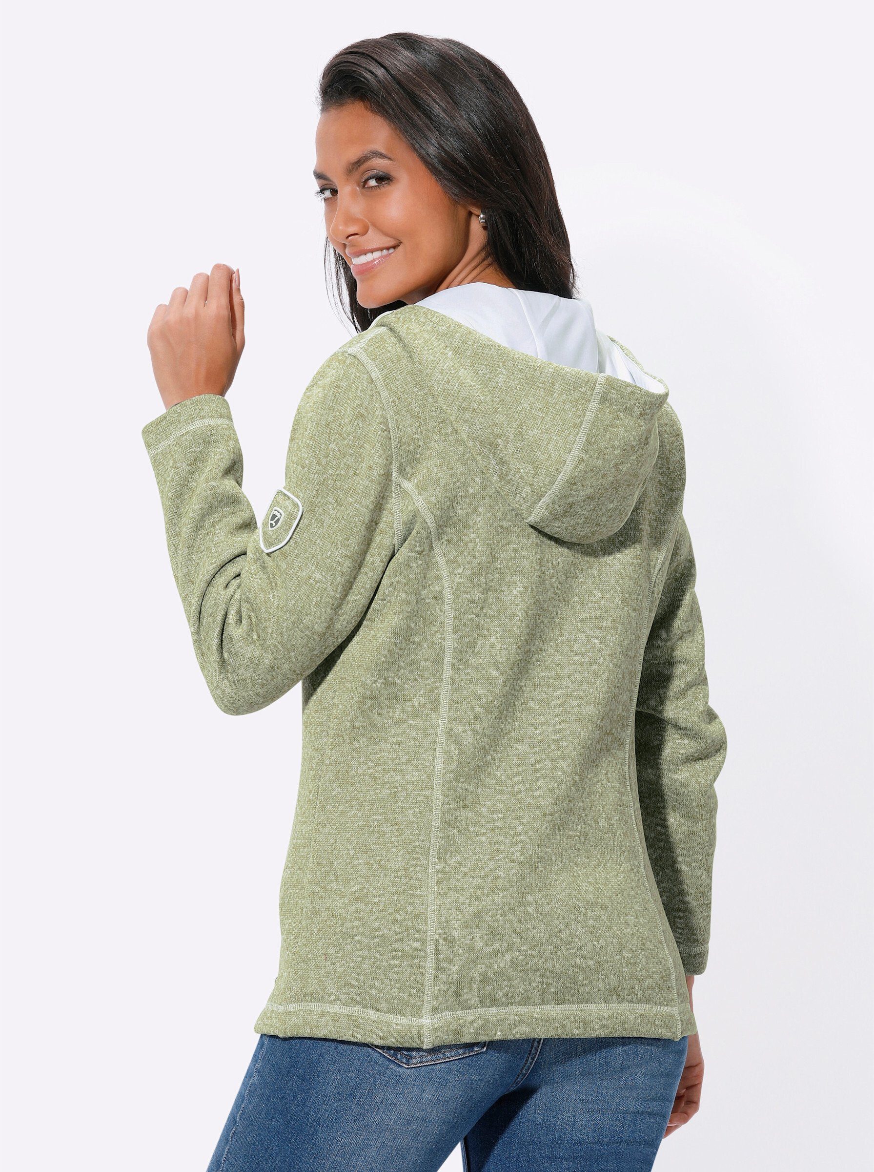 Witt Fleecejacke Strickfleece-Jacke .