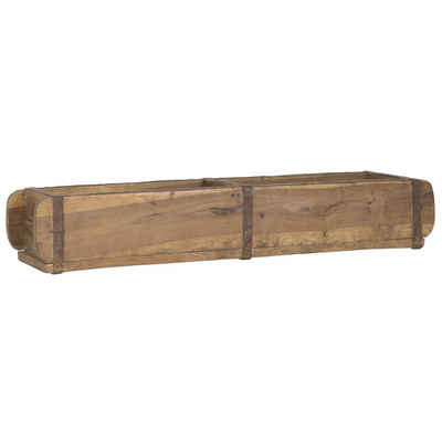 Ib Laursen Holzkiste Aufbewahrungskiste Unika mit 2 Fächern, 15 x 57 cm