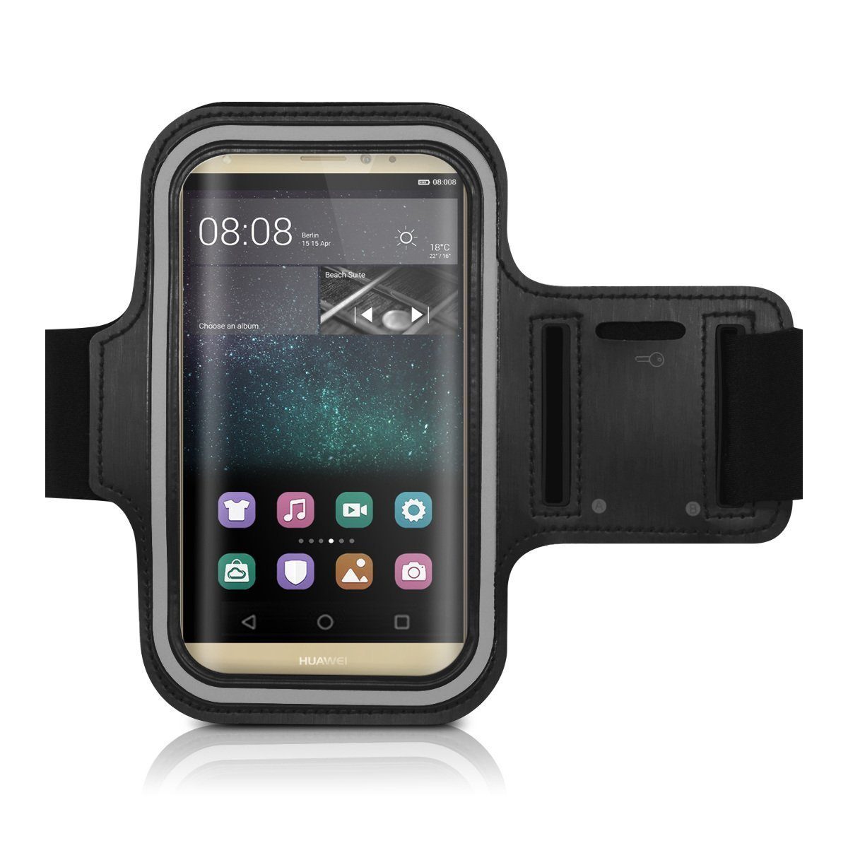 CoverKingz Handyhülle Huawei P10 Plus Handy Sport Armband Hülle Sportarmband Laufhülle Etui