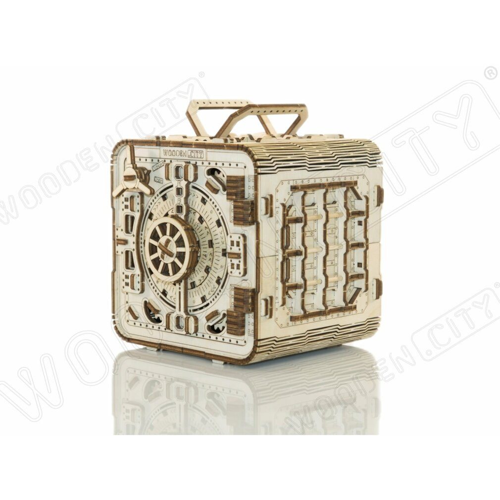 Wooden City 3D-Puzzle 3D-Puzzle Safe 225 Teile, Puzzleteile
