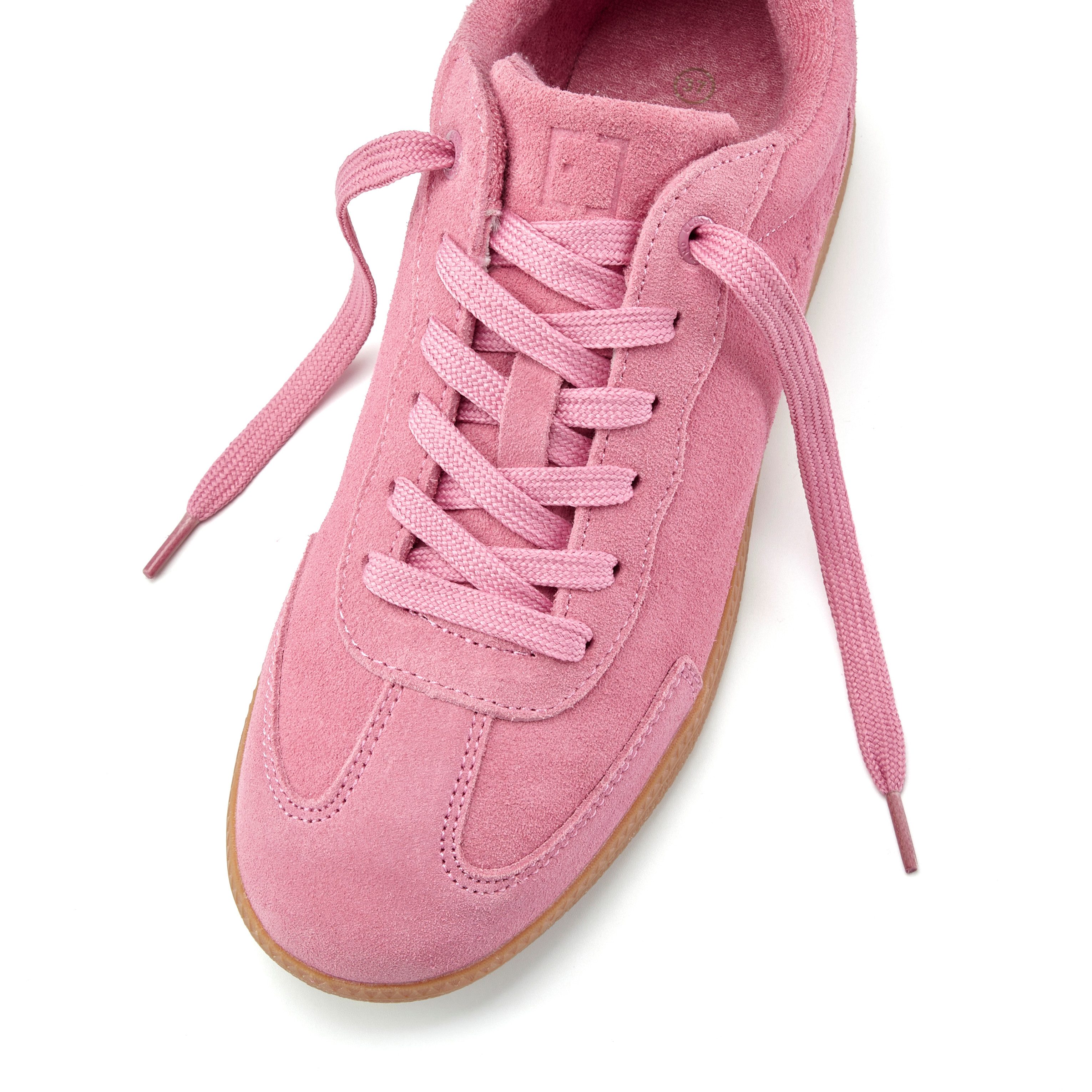 Elbsand Freizeitschuh, Schnürschuh, Turnschuh, Retro Sneaker, Lederschuh Sneaker Ledersneaker, Schnürhalbschuh aus Leder im modernen Retro Look