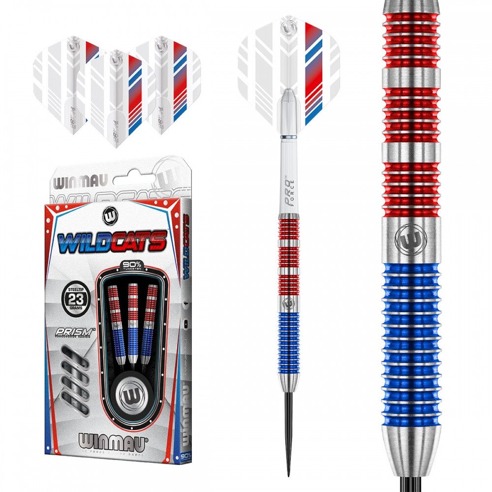 Dartpfeil Steeldart Winmau Wildcats 1467 - Dartscheibe.