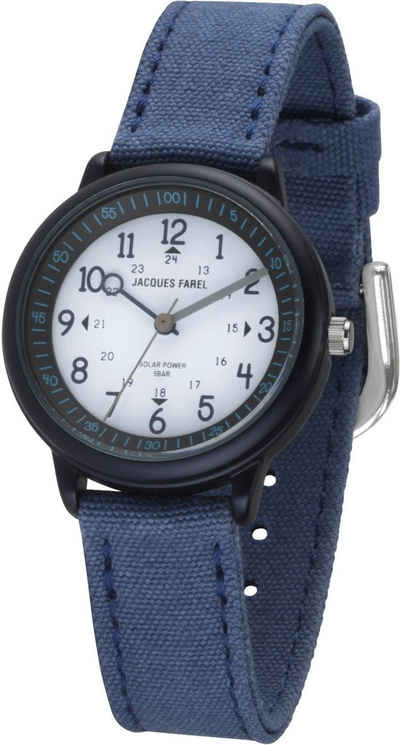 Jacques Farel Solaruhr ORSO 3050, Armbanduhr, Kinderuhr, ideal auch als Geschenk