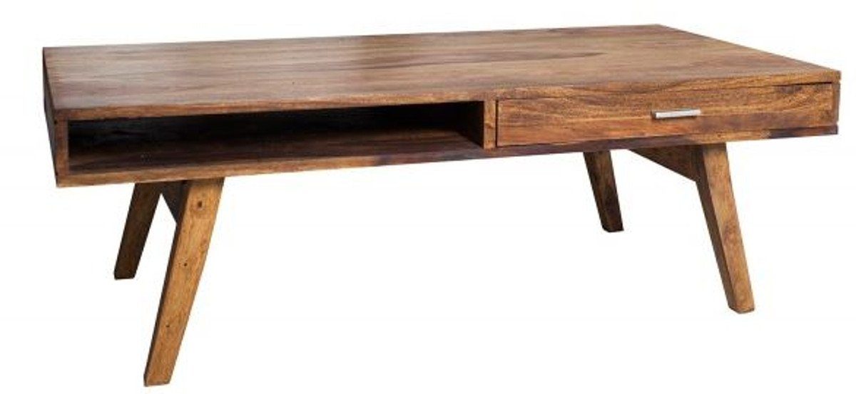 H. Designer Tisch cm Massivholz 120 - Couchtisch x 40 Salon Couchtisch Casa Natur Padrino