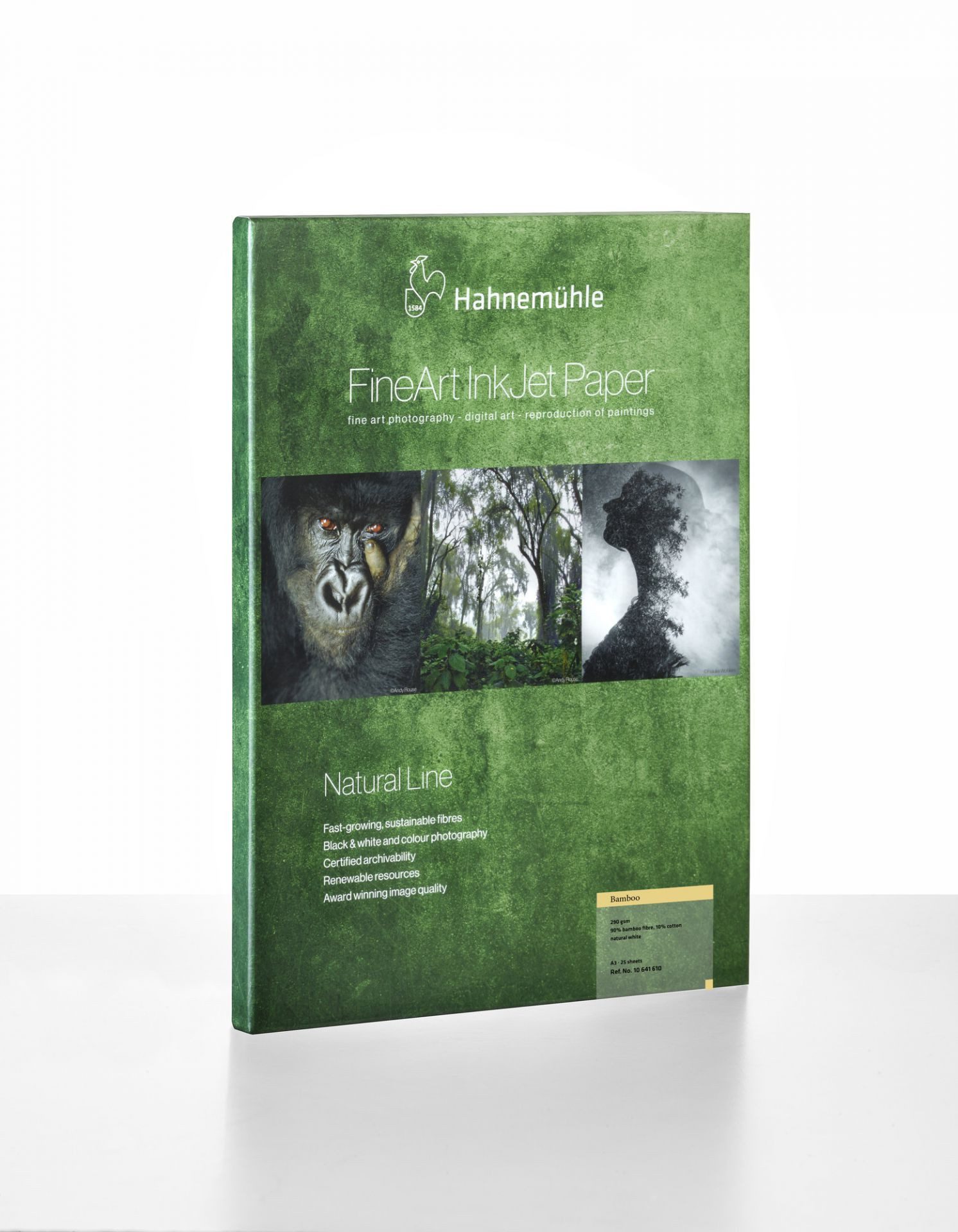Hahnemühle Fotopapier Bamboo DinA4 Natural Line, 290g/m², 25 Blatt