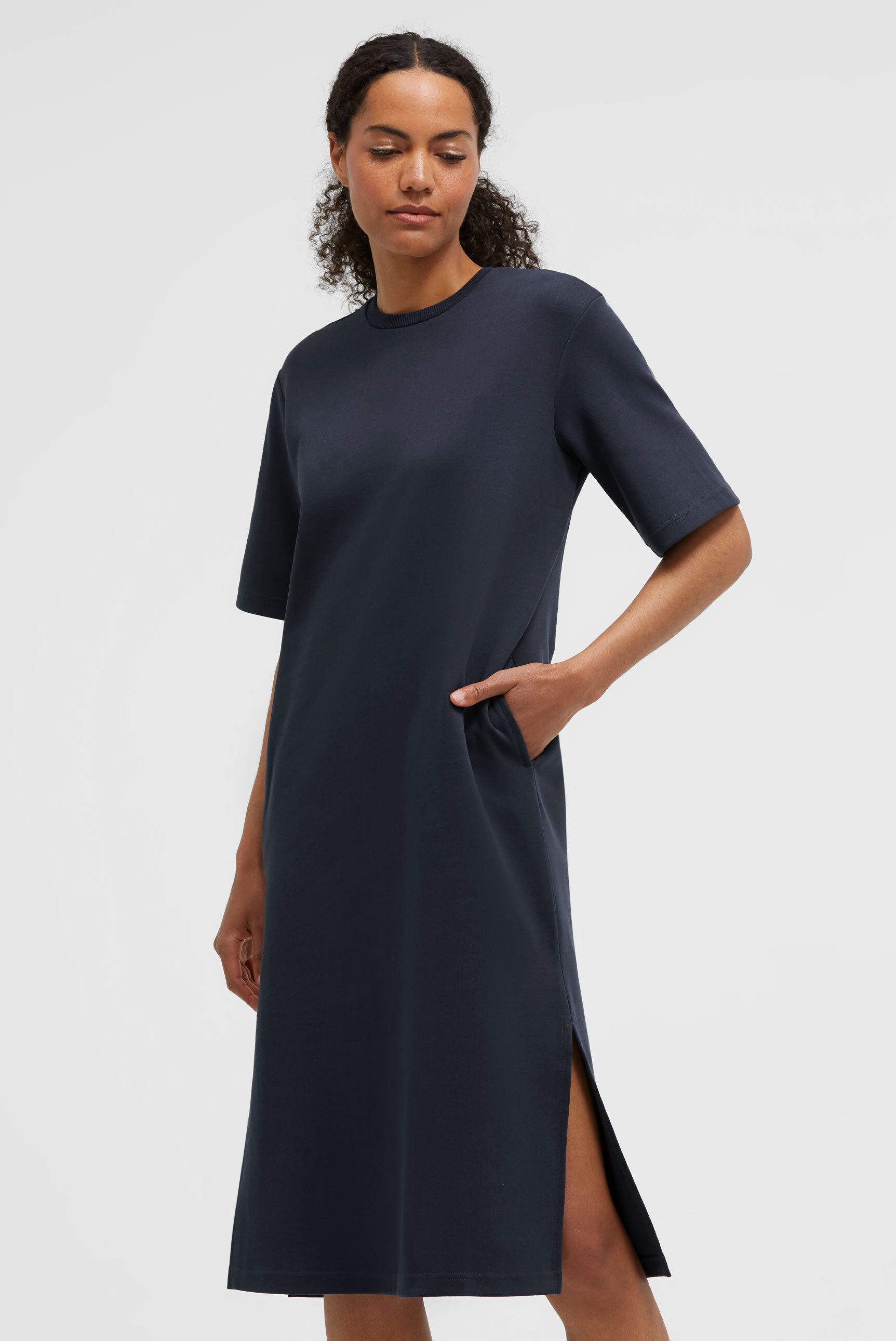 SENSES.THE LABEL Sommerkleid mit Seitenschlitze