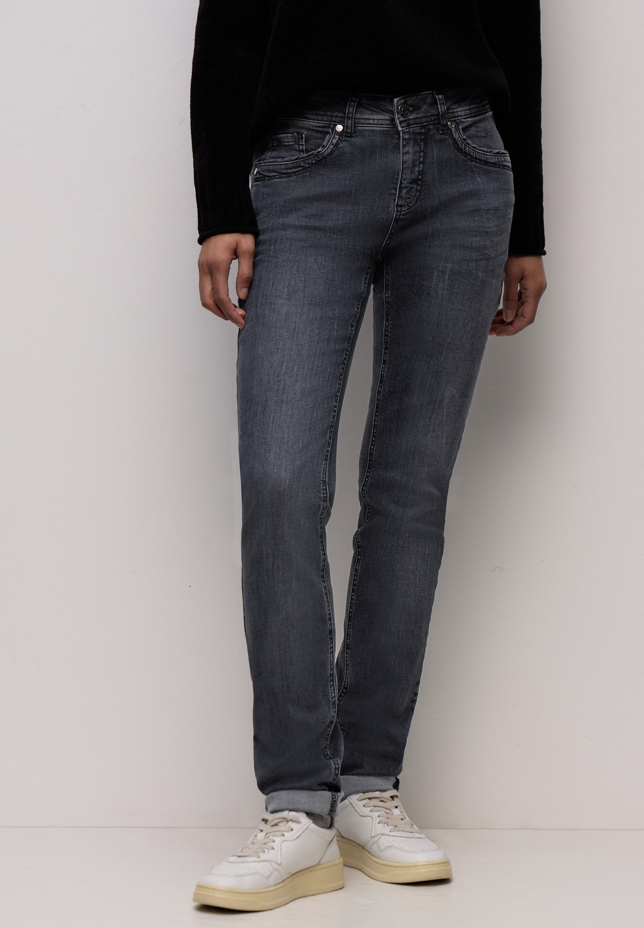 STREET ONE Slim-fit-Jeans 5-Pocket-Style günstig online kaufen