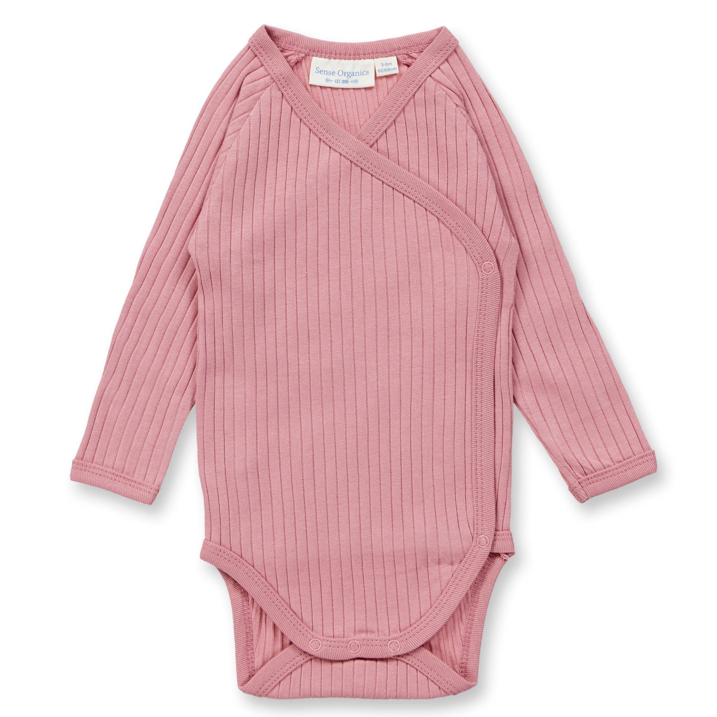 Wickelbody Sense Organics Ygon Wickelbody Rib Dusty Rose 74