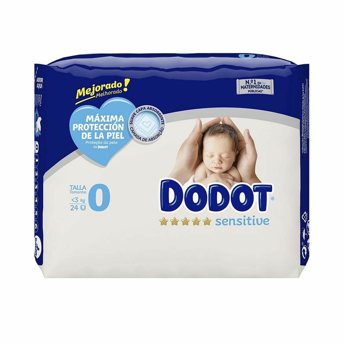 Dodot Windeln, Einweg-Windeln Dodot Sensitive Größe 0 (24 uds)