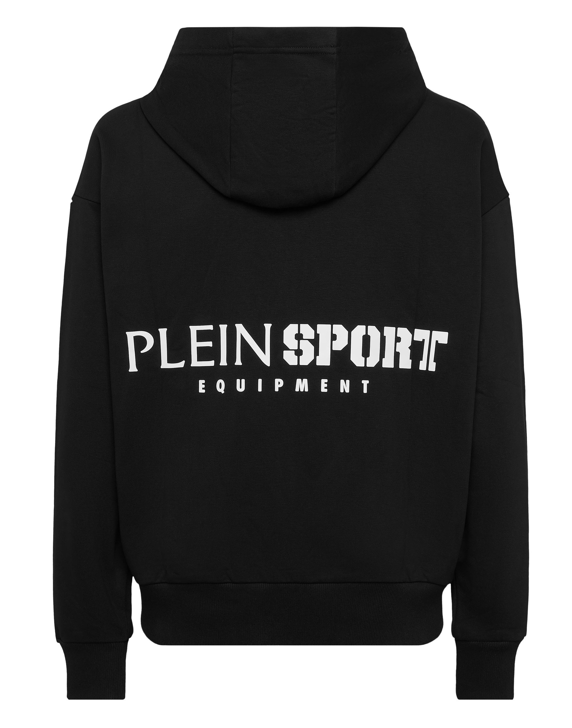 PLEIN SPORT Kapuzensweatjacke Scratch