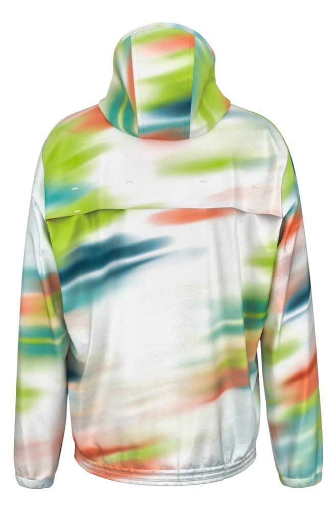 Head Trainingsjacke Kapuzenjacke Blur Fullzip (100% Polyester) weiss/bunt Herren