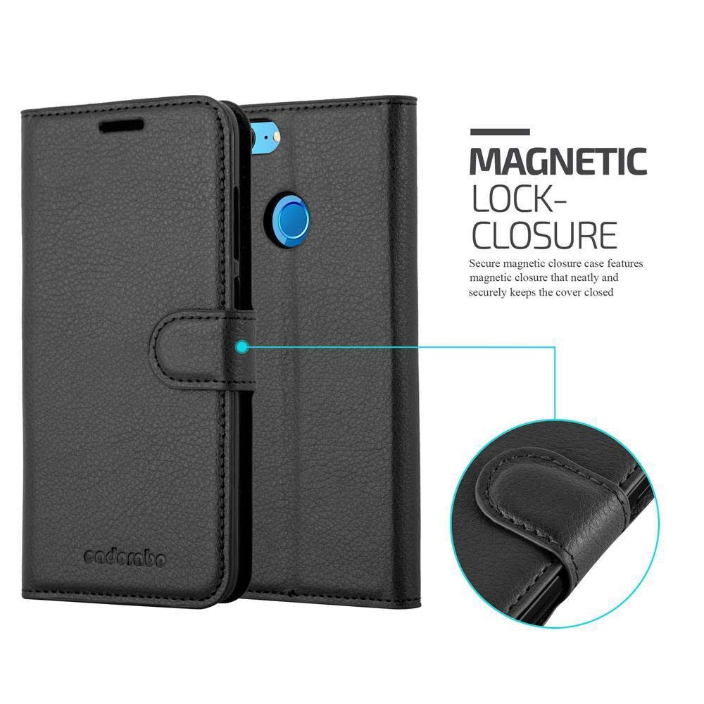 Cadorabo Handyhülle für Honor 9 LITE Hülle Honor 9 LITE, Hülle Schutzhülle mit Standfunktion, Kartenfach und Magnetverschluss