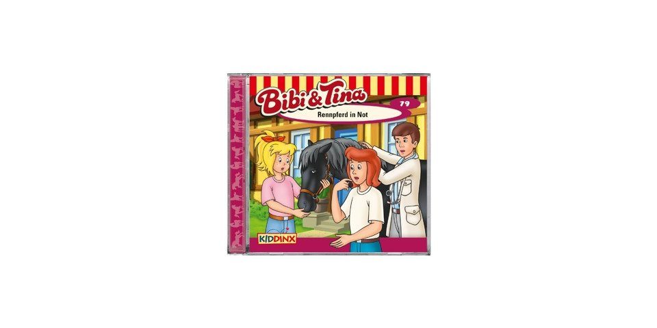 Kiddinx Hörspiel-CD Bibi und Tina 079 - Rennpferd in Not