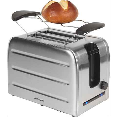 Hanseatic Toaster 36814853, 2 kurze Schlitze, 1050 W