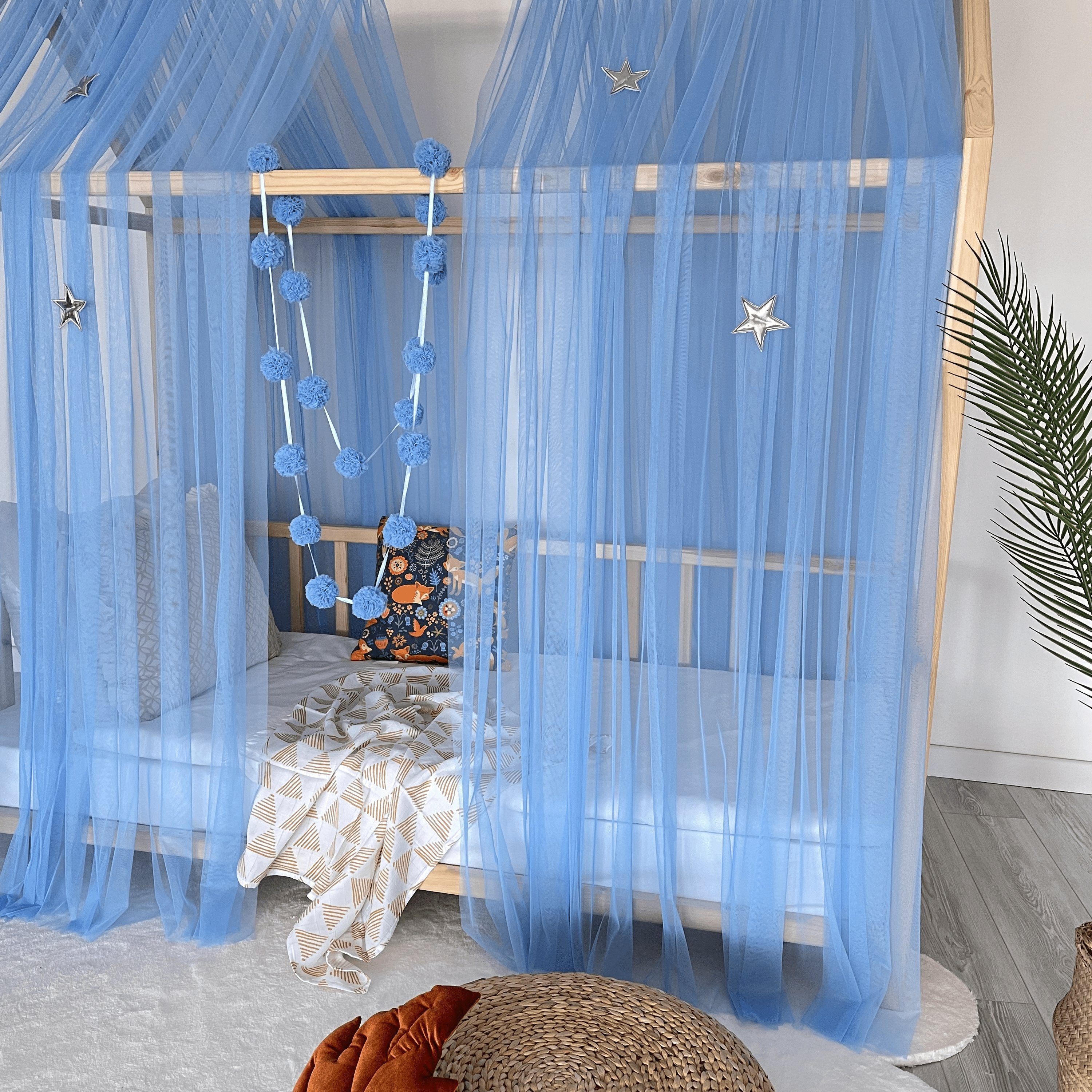 Baby Fancyroom Betthimmel Betthimmel Tüll Hausbett günstig online kaufen