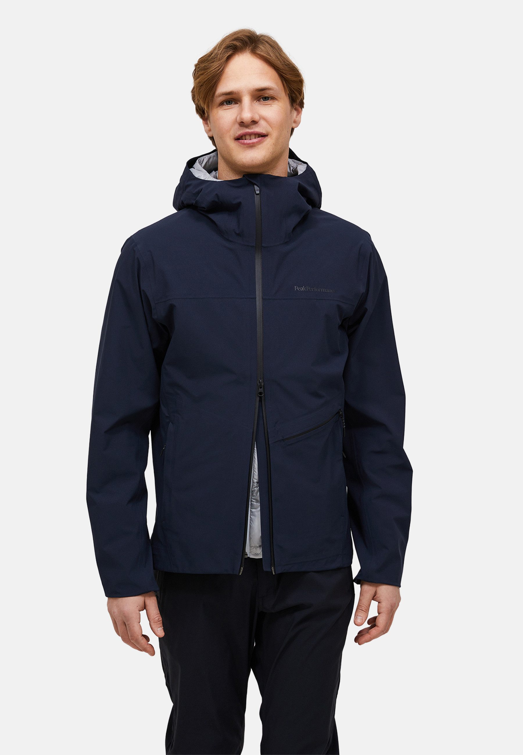 Peak Performance Regenjacke M Commuter Hipe 3l Shell Jacket wasserdicht