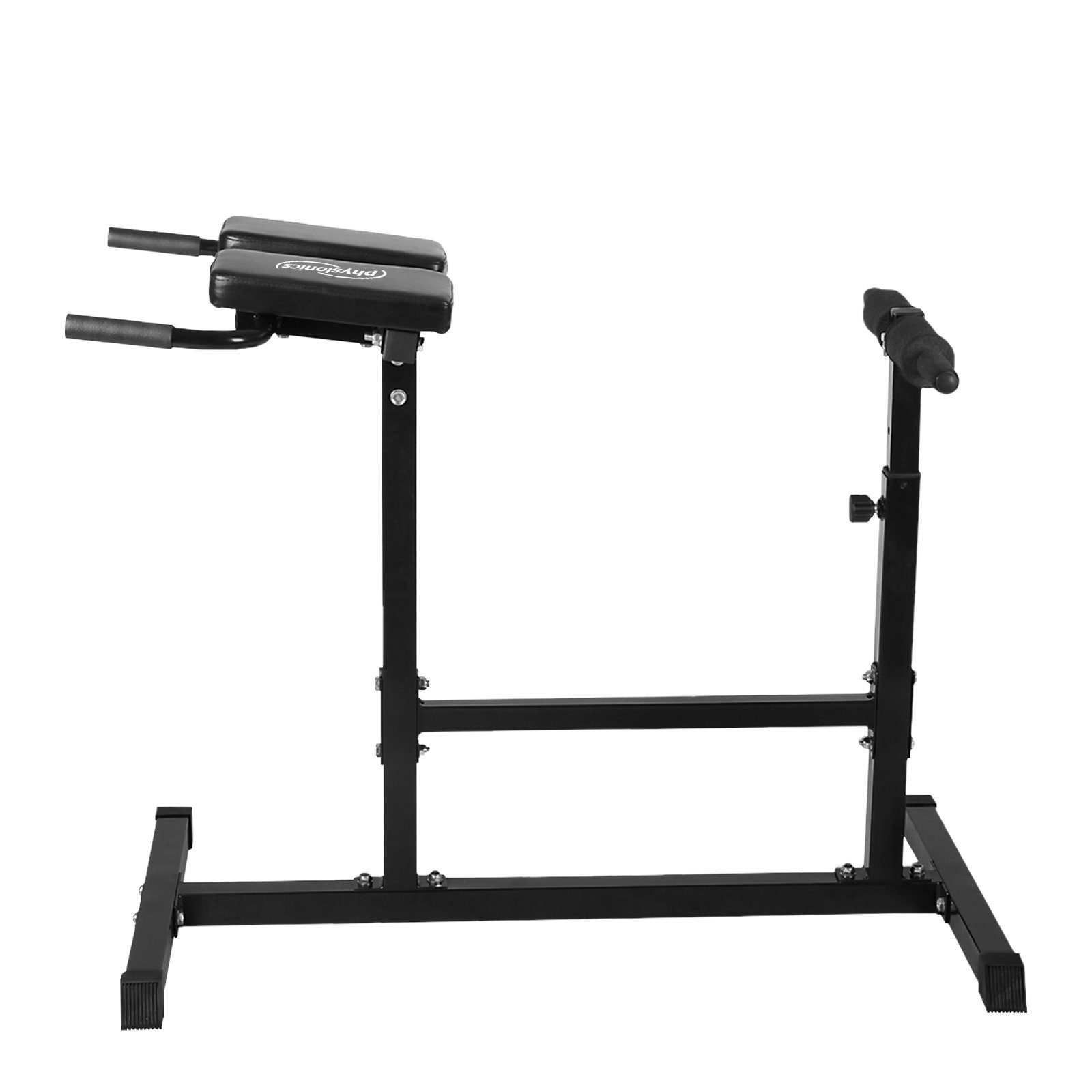 Physionics Rückentrainer Hyperextension Rückentrainer 5-stufig 200 - höhenverstellbar, kg