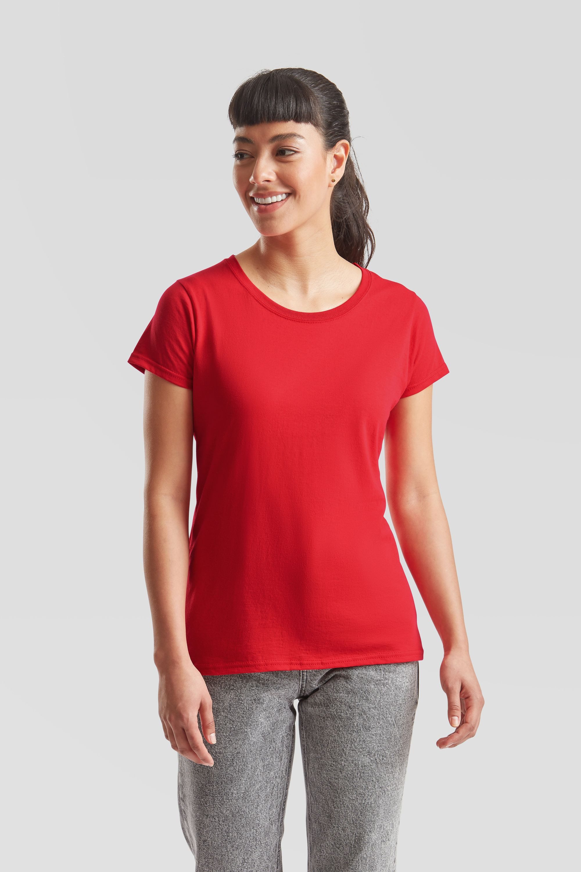 Fruit of the Loom Rundhalsshirt Fruit of the Loom Original T Lady-Fit – Bild 3 von 5