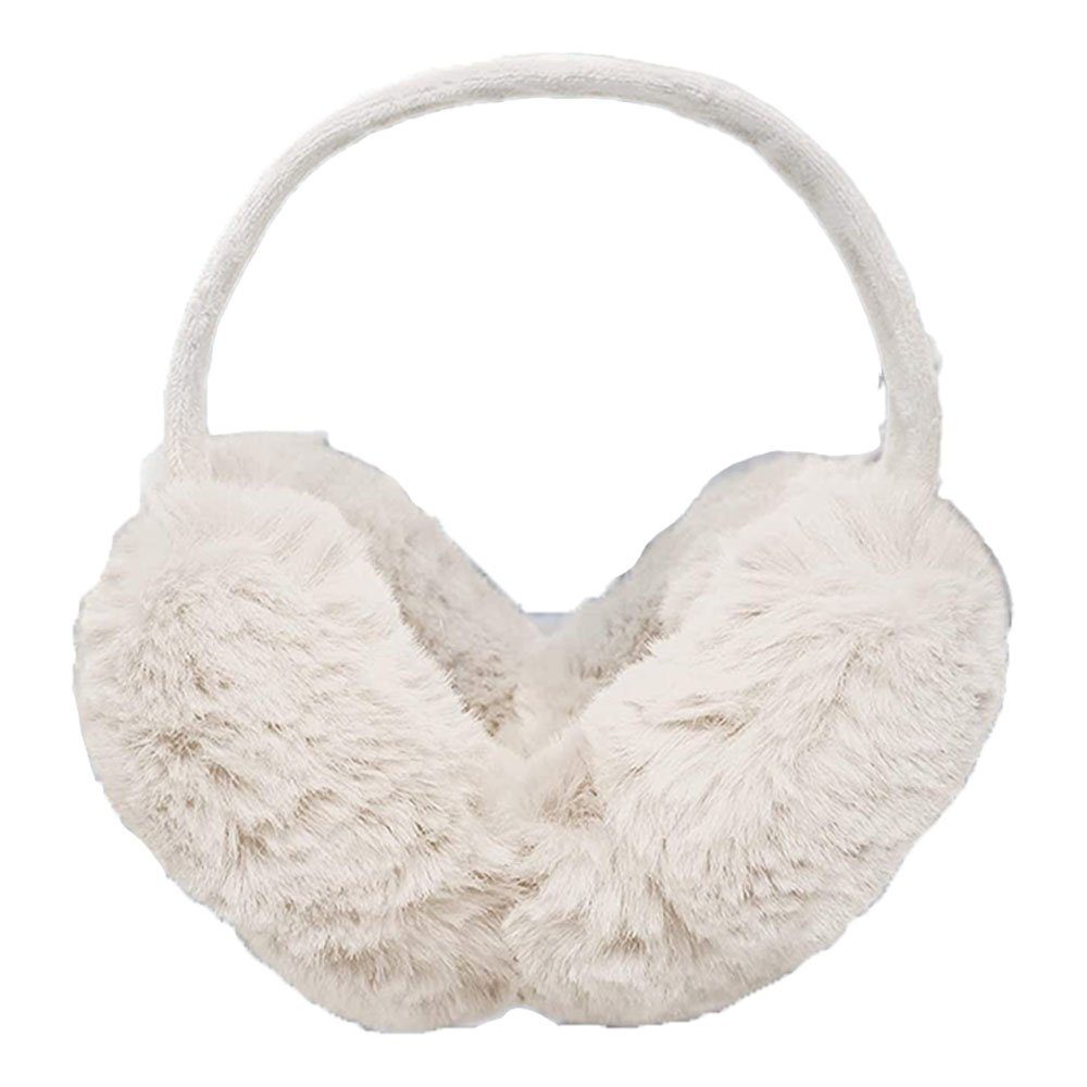 Zeaicos Ohrenwärmer Winter-Ohrenwärmer – Weiche warme ‎‎weiß und Zopfmuster-Fleece-Ohrenschützer