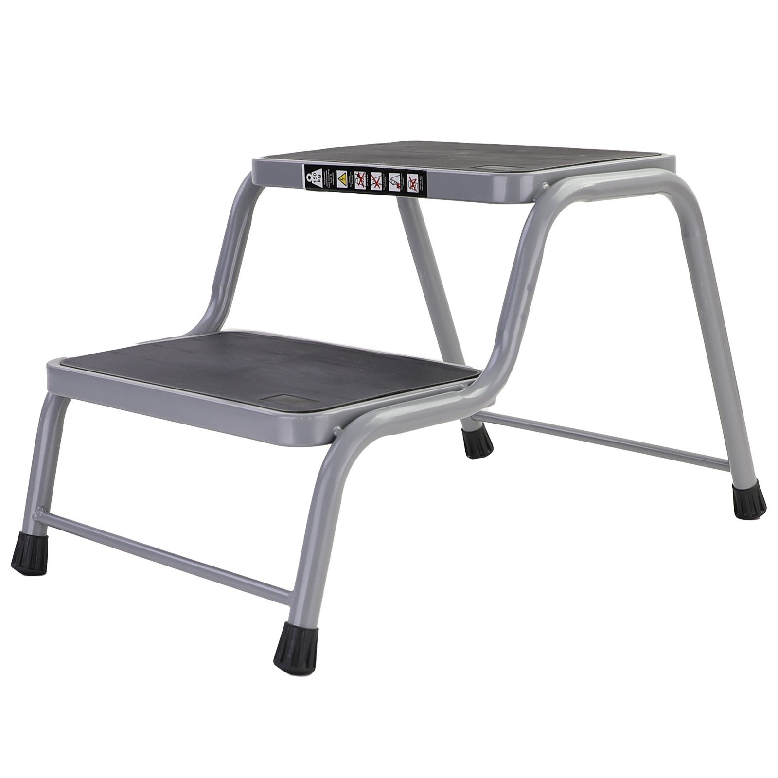 Tenzo-R Trittleiter Wohnwagen Caravan Doppel Trittstufe 2 Stufen Podest bis 150kg