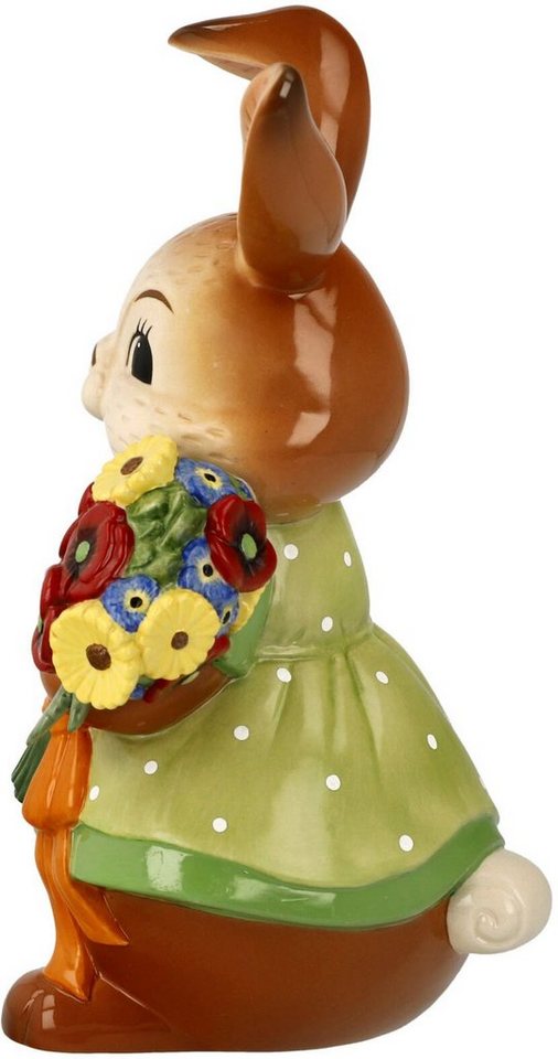 Goebel Osterhase Ein Blumengruß, Große Sammelfigur, Mit viel Liebe zum  Detail gestalteter Osterhase
