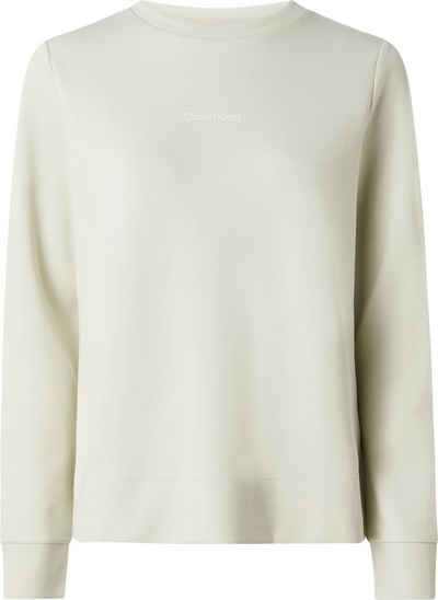 Calvin Klein Curve Sweatshirt INCLU MICRO LOGO ESS SWEATSHIRT mit Logostickerei auf der Brust