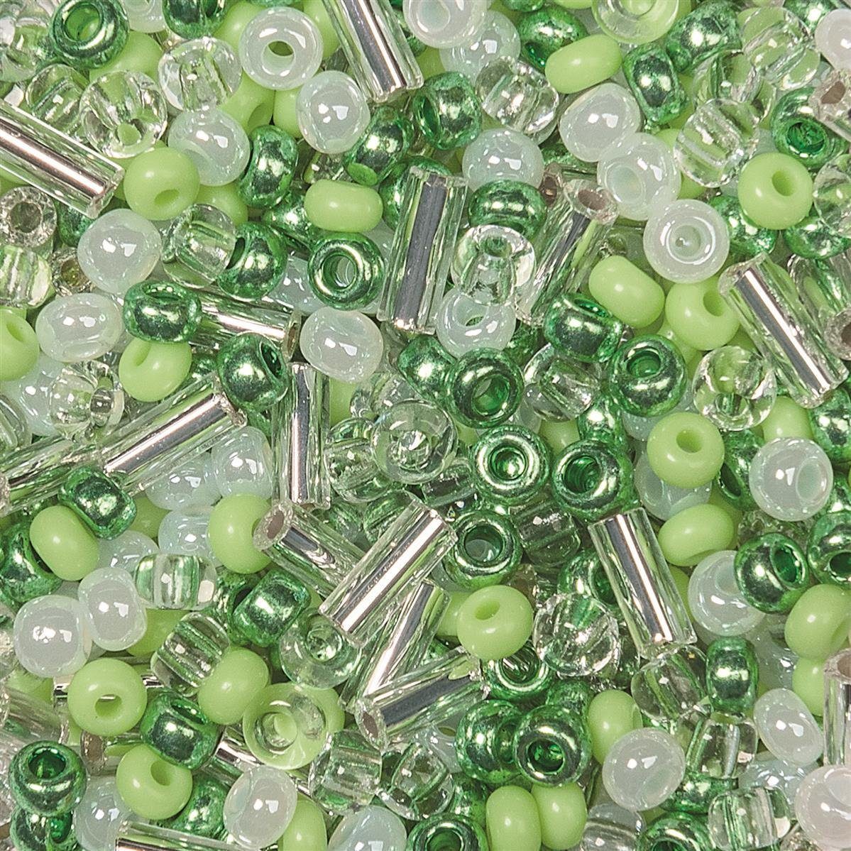 Knorr Prandell Bastelperlen 6X KNORR prandell 213105971 Bö.Roc.2,5mm gr we