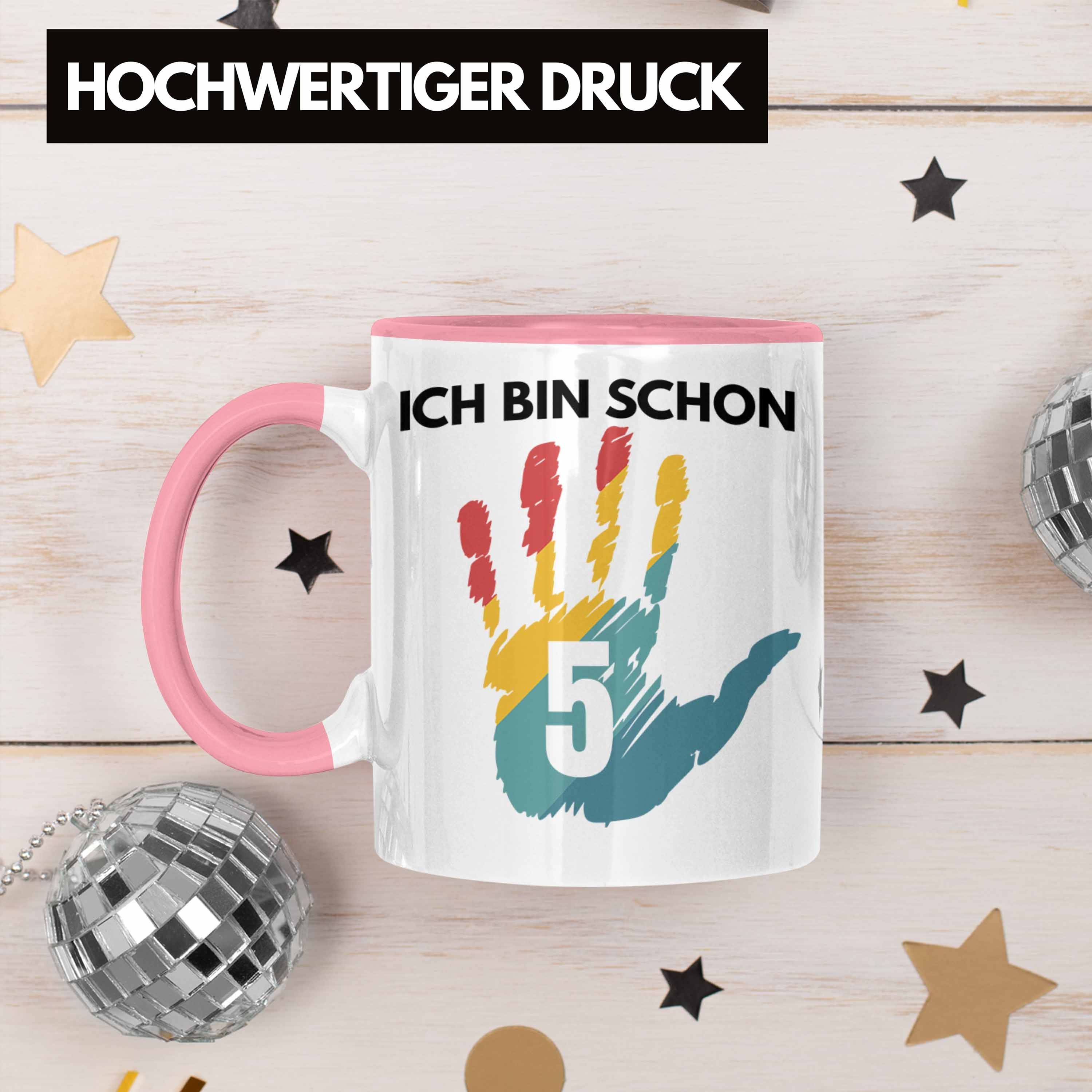 Schon 5 5-Jähriger - Tasse Trendation Bin Ich Geschenk Junge Tasse Rosa Trendation Geschenkidee Mädchen