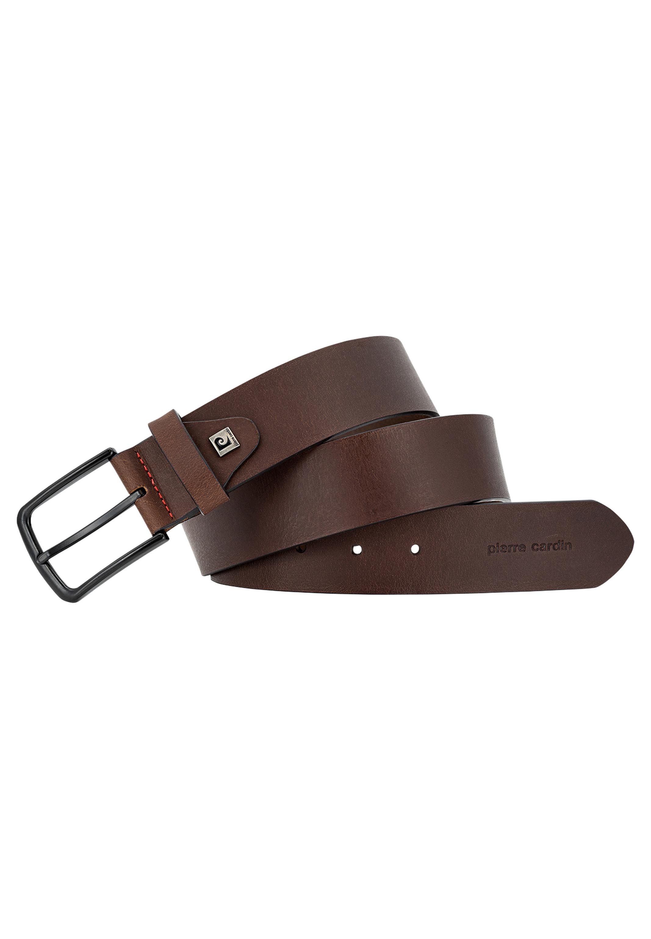 Pierre Cardin Ledergürtel Basic (1-St) Ledergürtel - Hochwertige Verarbeitung