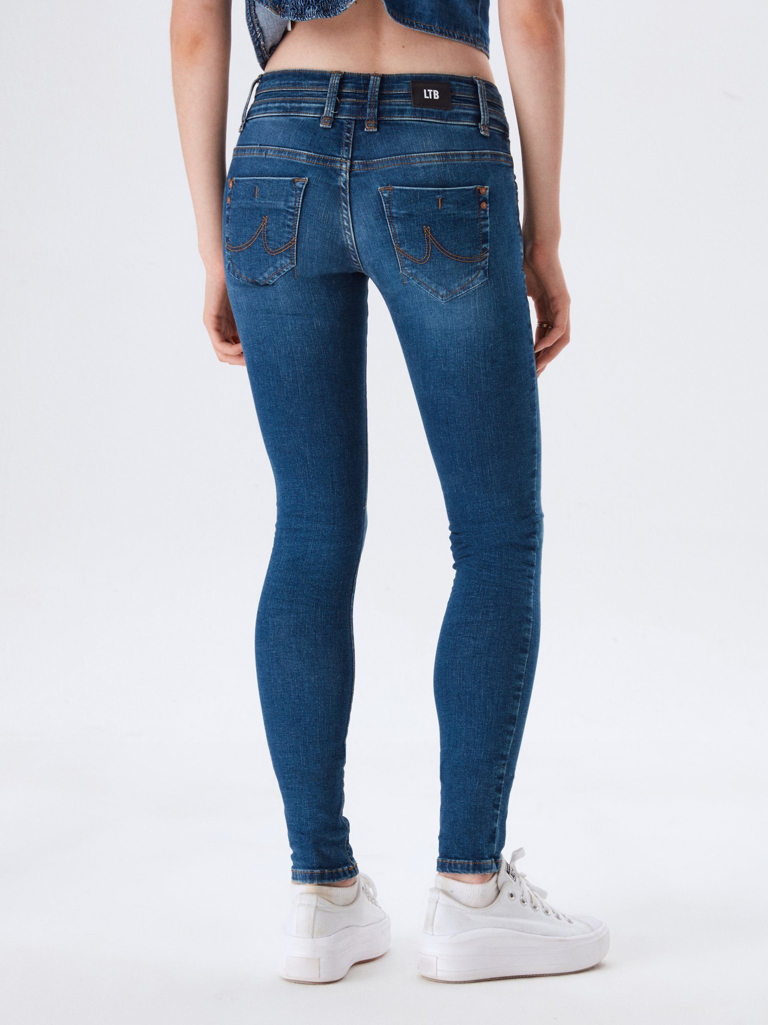 Jeans Rosales X Skinny-fit-Jeans LTB Undamaged LTB Wash Julita