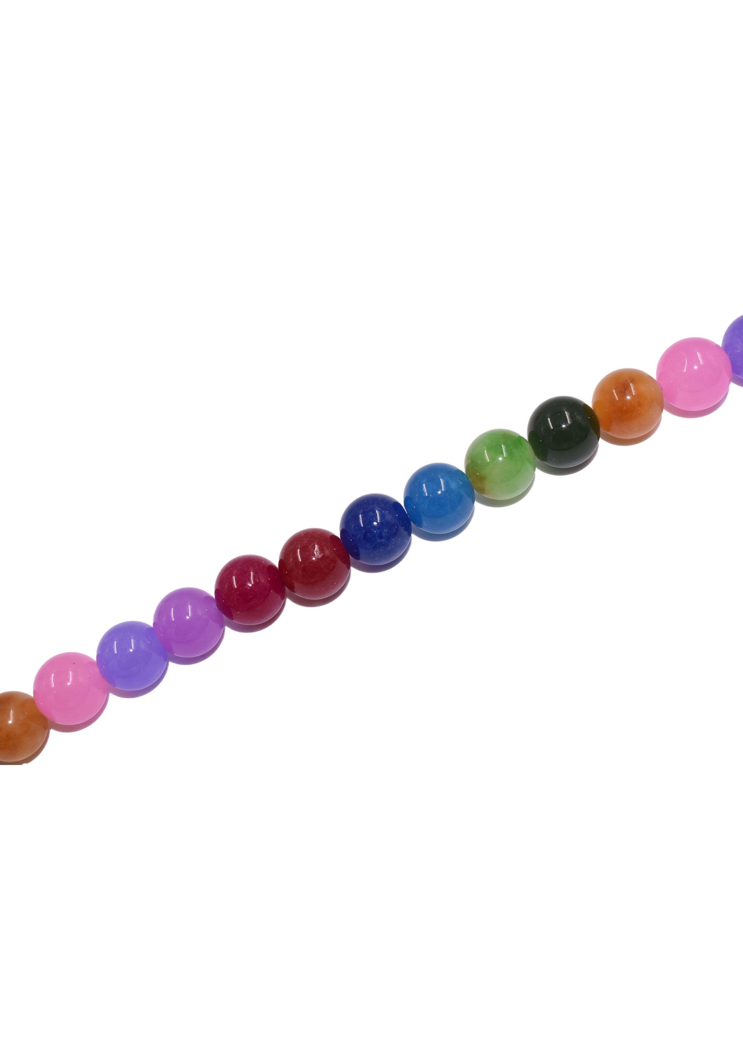 Firetti Collier Schmuck Geschenk Halsschmuck Halskette Farbstein Edelstein Quarz, Made in Germany - mit Quarz