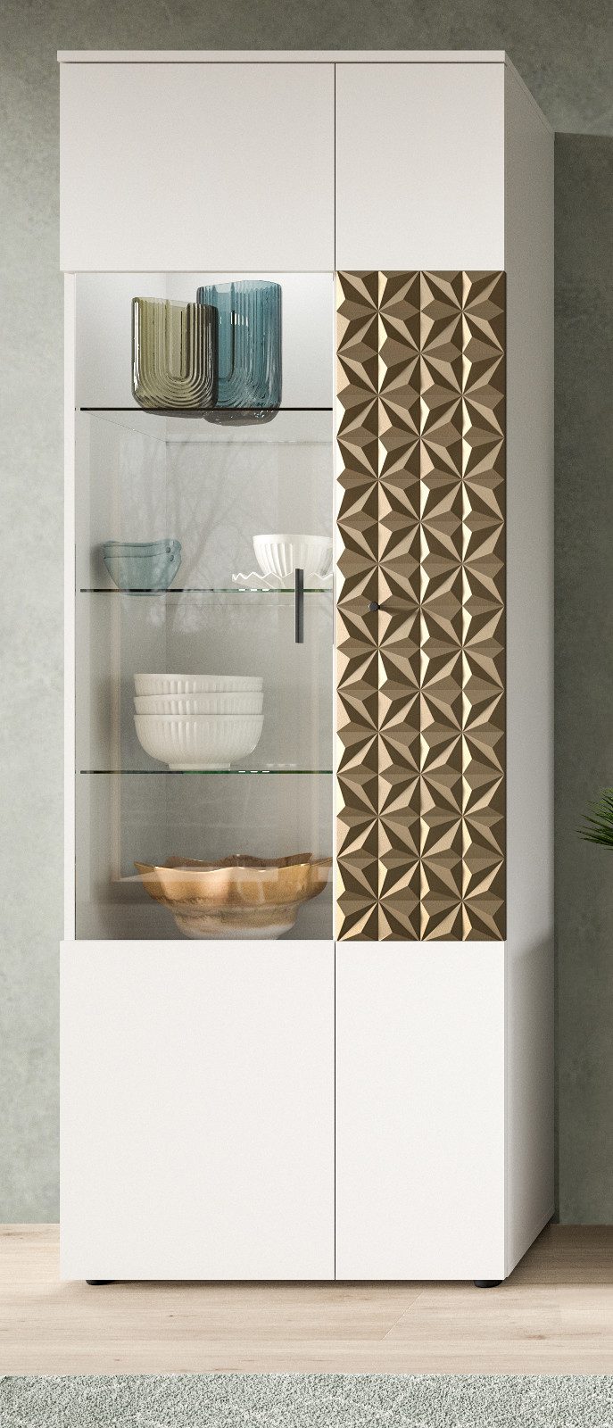 Inn.Furn Vitrine Relief (in weiß und günstig online kaufen